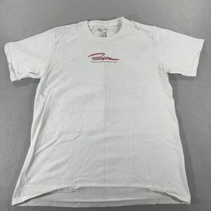 Primitive Skateboarding Motorsports T Shirt Small‎ White Race Car Graphic Tee